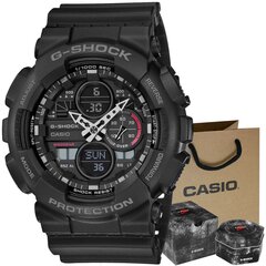 Zegarek Męski CASIO G-SHOCK GA-140-1A1ER 20 Bar Do nurkowania цена и информация | Мужские часы | pigu.lt