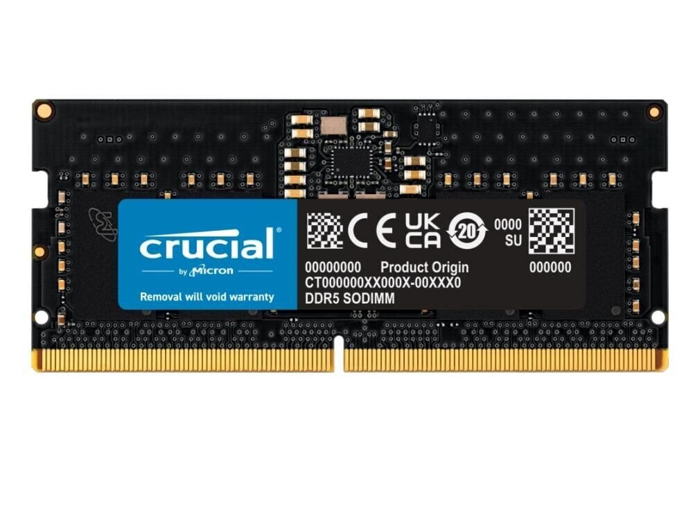 NB MEMORY 8GB DDR5-4800/SO CT8G48C40S5 CRUCIAL цена и информация | Operatyvioji atmintis (RAM) | pigu.lt