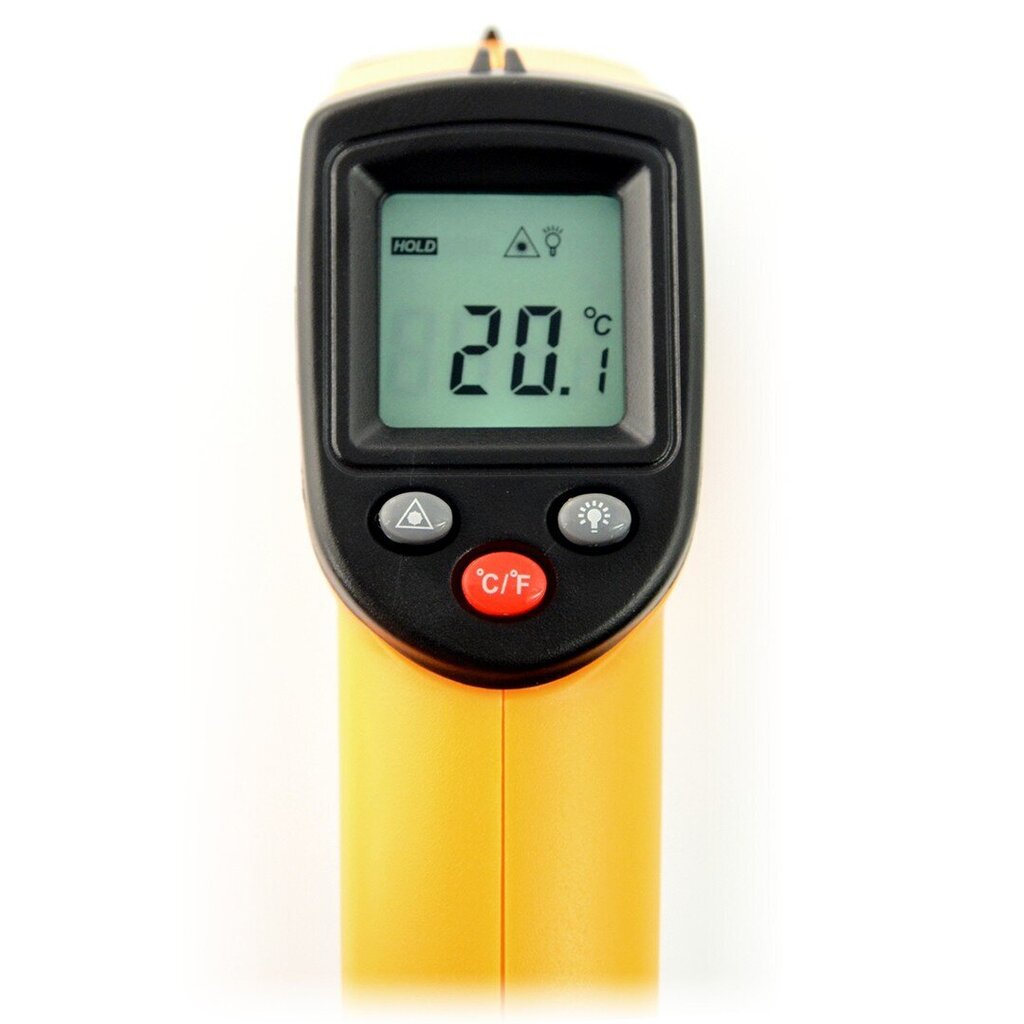 Temperatūros matuoklis pirometras Benetech GM320 цена и информация | Mechaniniai įrankiai | pigu.lt