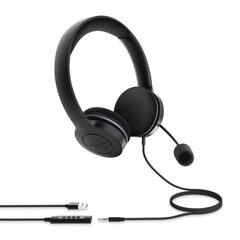 Гарнитура Energy Sistem Headset Office 3 Black (USB и 3,5 мм разъем) цена и информация | Теплая повязка на уши, черная | pigu.lt