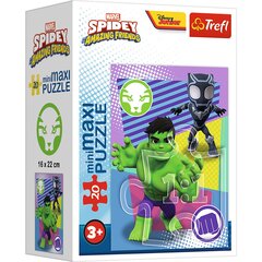 Dėlionė Trefl Spider Man, 20 det. kaina ir informacija | Dėlionės (puzzle) | pigu.lt