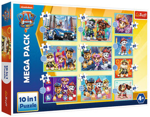 TREFL PAW PATROL 10 dėlionių rinkinys „Šuniukai-patruliai“ kaina ir informacija | Dėlionės (puzzle) | pigu.lt