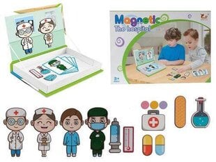 Magnetinis ligoninės rinkinys kaina ir informacija | Lavinamieji žaislai | pigu.lt