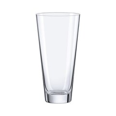 Vaza stiklinė 25 cm kaina ir informacija | Vazos | pigu.lt