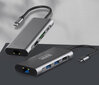Adapteris Zenwire HUB USB-C 9w1, USB 3.0, Ethernet RJ45, HDMI 4K, SD, micro SD, Power Delivery 100W, DEX, Macbook Pro Air M1 kaina ir informacija | Adapteriai, USB šakotuvai | pigu.lt