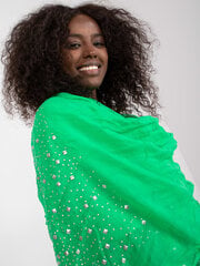 Женская зеленая шаль-бандана цена и информация | Женские шарфы, платки | pigu.lt