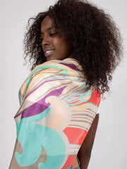 Женская шаль-бандана бежевого цвета цена и информация | Шарф женский | pigu.lt