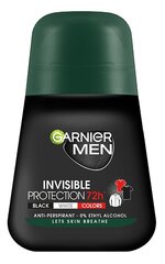 Rutulinis dezodorantas Garnier Invisible Protection 72H vyrams, 50 ml kaina ir informacija | Dezodorantai | pigu.lt