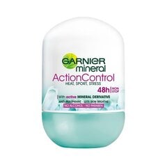 Rutulinis dezodorantas Garnier Mineral ActionControl 48H, 50 ml kaina ir informacija | Dezodorantai | pigu.lt