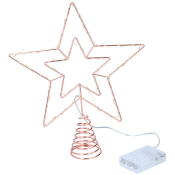 Šviečianti eglutės viršūnė Žvaigždė, 30 LED kaina ir informacija | Eglutės žaisliukai, viršūnės | pigu.lt