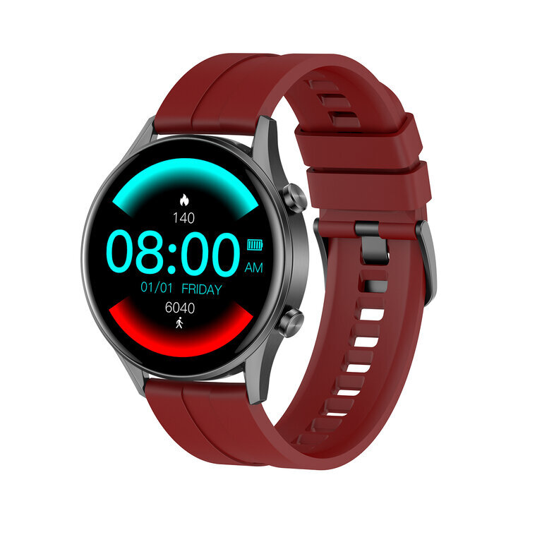 G. Rossi SW019 Red цена и информация | Išmanieji laikrodžiai (smartwatch) | pigu.lt
