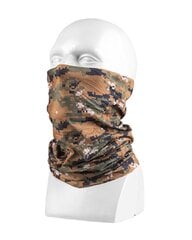 Kaklaskarė Mil-Tec Digital, ruda цена и информация | Мужские шарфы, шапки, перчатки | pigu.lt