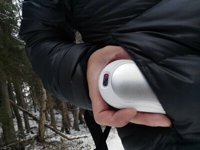 Rankų šildytuvas Origin Outdoors USB Powerbank 10000mAh kaina ir informacija | Kitas turistinis inventorius | pigu.lt