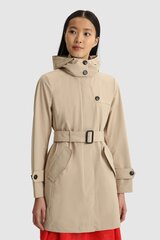 Женский тренч с поясом на талии Woolrich FRUT0102-8925-XS цена и информация | Женские пальто | pigu.lt