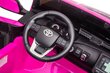 Elektromobilis vaikams Toyota Hilux, rožinis kaina ir informacija | Elektromobiliai vaikams | pigu.lt
