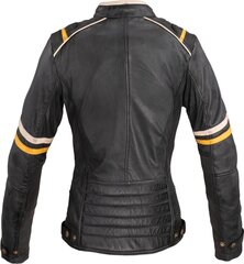 Moteriška odinė motociklininko striukė W-TEC Traction Lady - Black S цена и информация | Мотоциклетные куртки | pigu.lt