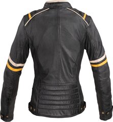 Moteriška odinė motociklininko striukė W-TEC Traction Lady - Black L цена и информация | Мотоциклетные куртки | pigu.lt