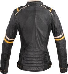 Moteriška odinė motociklininko striukė W-TEC Traction Lady - Black XL цена и информация | Мотоциклетные куртки | pigu.lt