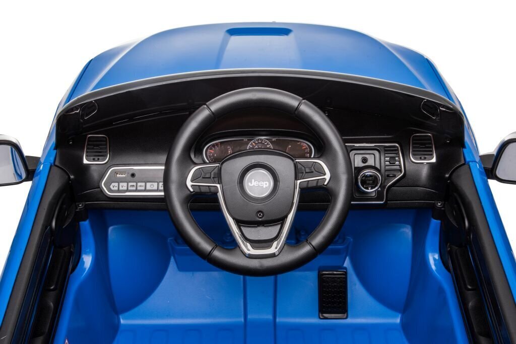 Elektromobilis vaikams Jeep Grand Cherokee JJ2055, mėlynas kaina ir informacija | Elektromobiliai vaikams | pigu.lt