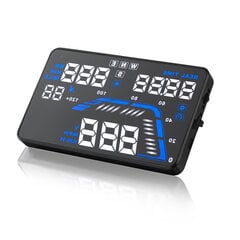 Проектор приборной панели Powermax P7 HUD с GPS цена и информация | GPS навигаторы | pigu.lt