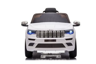 Elektromobilis vaikams Jeep Grand Cherokee JJ2055, baltas цена и информация | Электромобили для детей | pigu.lt