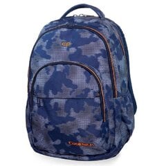 Kuprinė CoolPack Basic Plus Camo, mėlyna kaina ir informacija | Kuprinės mokyklai, sportiniai maišeliai | pigu.lt