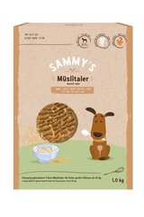 Bosch Sammy’s Muesli Taler su grūdais ir paukštiena, 1 kg kaina ir informacija | Skanėstai šunims | pigu.lt