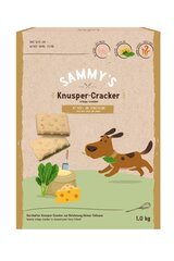 Bosch Petfood Sammy's Crispy Crackers su sūriu ir špinatais, 1 kg kaina ir informacija | Skanėstai šunims | pigu.lt