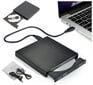 Išorinis USB 2.0/3.0 CD/DVD ROM nešiojamasis diskas CD įrašymo įrenginys цена и информация | Optiniai įrenginiai | pigu.lt