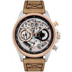 Мужские часы AVI-8 Hawker Harrier II Matador Chronograph AV-4065-02  цена и информация | Мужские часы | pigu.lt