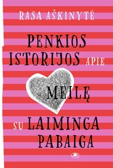 Penkios istorijos apie meilę su laiminga pabaiga цена и информация | Романы | pigu.lt