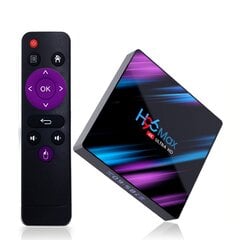 Мультимедийная консоль Riff H96 16GB 4K Smart TV Box 4GB +64GB Android 9.0 Wi-Fi / BT Amlogic S905, черная цена и информация | Мультимедиа-плееры | pigu.lt