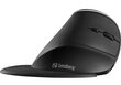 Sandberg Wireless Vertical Mouse Pro 630-13, juoda kaina ir informacija | Pelės | pigu.lt