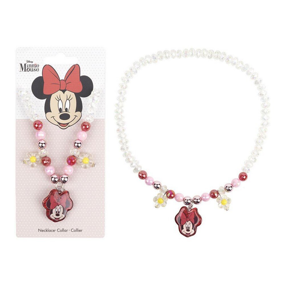 Kaklo papuošalas mergaitėms Minnie Mouse S0730372 kaina ir informacija | Kaklo papuošalai | pigu.lt