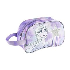 Vaikiškas higienos reikmenų krepšys Frozen, violetinis kaina ir informacija | Kuprinės mokyklai, sportiniai maišeliai | pigu.lt