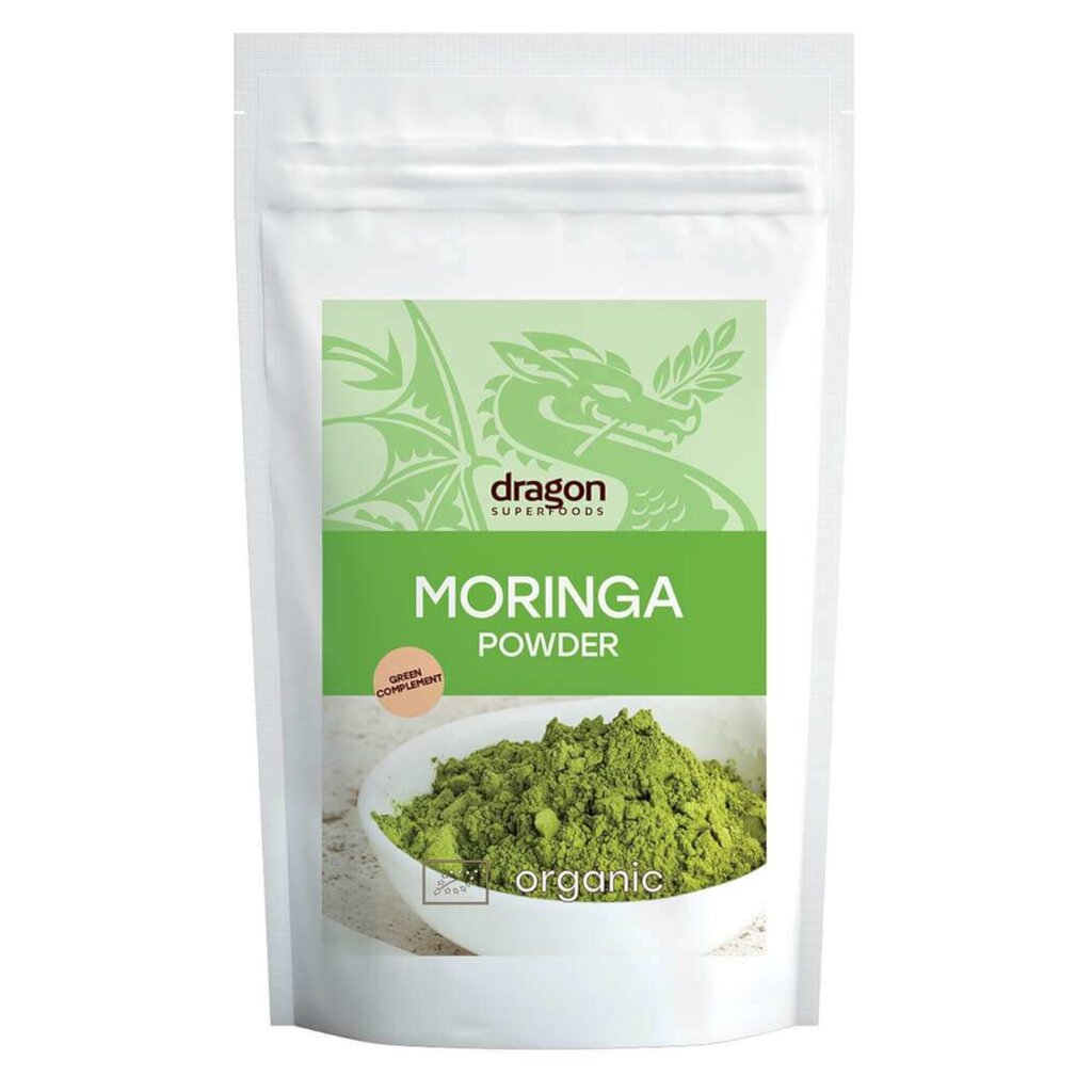 Aliejinės moringos milteliai Dragon Superfoods, 200 g kaina ir informacija | Funkcinis maistas (supermaistas) | pigu.lt