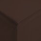 vidaXL Sulankstomas suoliukas-daiktadėžė, rudas, PVC kaina ir informacija | Batų spintelės, lentynos ir suolai | pigu.lt
