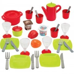 Набор игрушечной посуды, 36 предметов цена и информация | Игрушки для девочек | pigu.lt