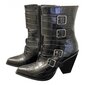 Odiniai batai Pinko Lucciola 1P21JM Y5WG Z99 kaina ir informacija | Aulinukai, ilgaauliai batai moterims | pigu.lt