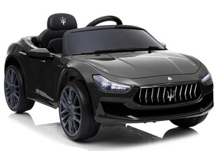 Elektromobilis vaikams Maserati Ghibli SL631, juodas цена и информация | Электромобили для детей | pigu.lt