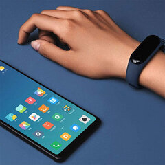 Браслет для Xiaomi Mi Band 5 / 6, голубой цена и информация | Аксессуары для смарт-часов и браслетов | pigu.lt