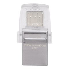 USB-накопитель Kingston DTMicroDuo3C 128GB, USB 3.0 цена и информация | USB накопители | pigu.lt