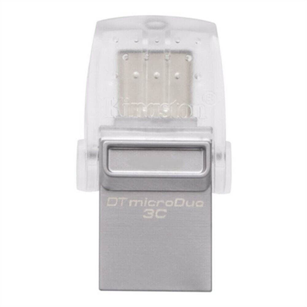 USB laikmena Kingston DTMicroDuo3C 128GB, USB 3.0 цена и информация | USB laikmenos | pigu.lt