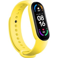 Wristband Yellow kaina ir informacija | Išmaniųjų laikrodžių ir apyrankių priedai | pigu.lt