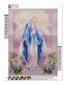 Malatec mozaikinis deimantų siuvinėjimas 5D - Šv. Marija kaina ir informacija | Deimantinės mozaikos | pigu.lt