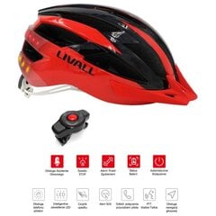 Dviratininko šalmas MTB Livall MT1 Neo Intercom/LED/SOS/BT 58-62cm kaina ir informacija | Šalmai | pigu.lt