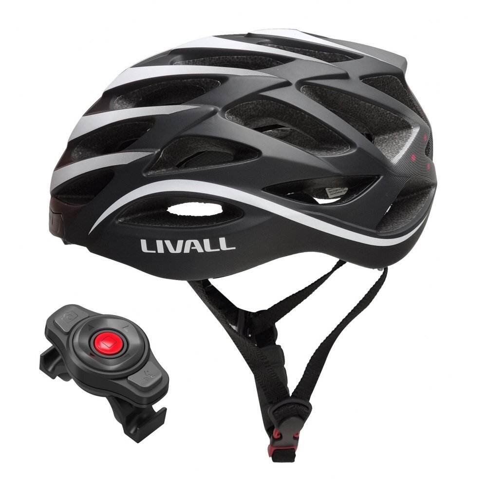 Išmanusis plento dviratininkų šalmas Livall BH62 Neo Bluetooth / LED / SOS 55-61cm kaina ir informacija | Šalmai | pigu.lt