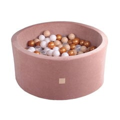 Бассейн с шариками, 250 шт., розовый, 40 см цена и информация | Игрушки для малышей | pigu.lt
