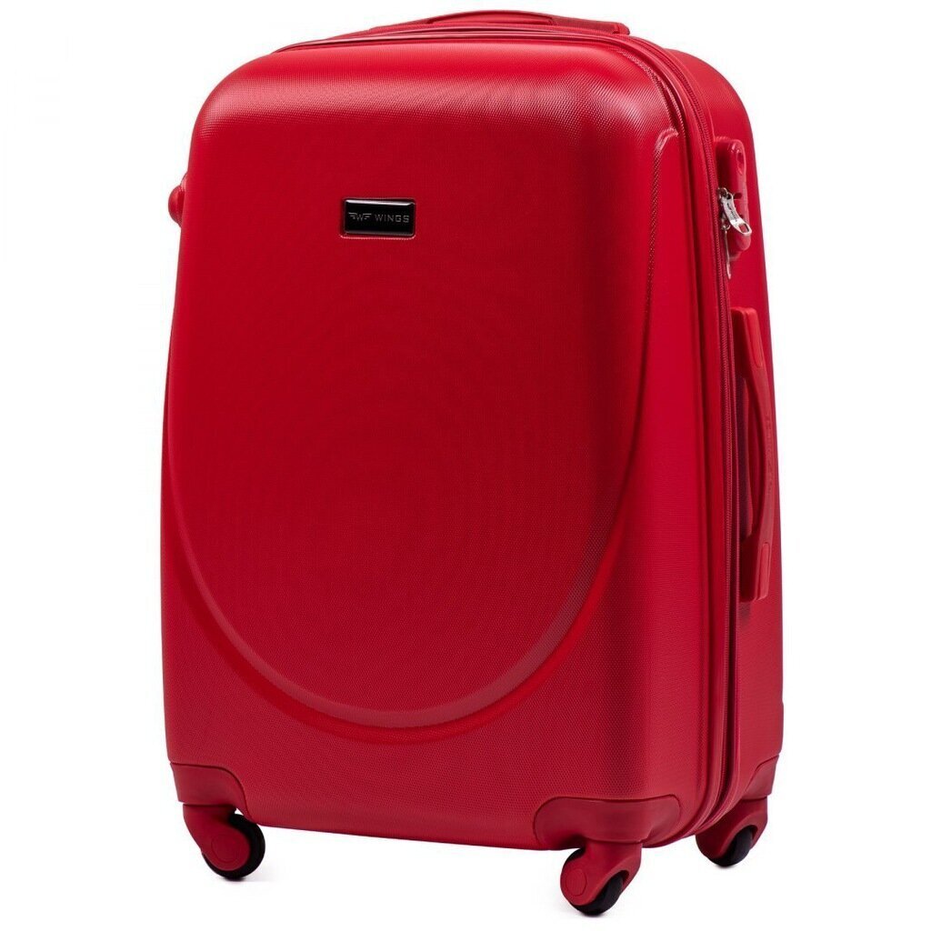 Nedidelis raudonas lagaminas Wings K310 S kaina ir informacija | Lagaminai, kelioniniai krepšiai | pigu.lt