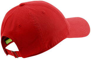 Бейсболка Nike U Nsw H86 Swoosh Wash Cap Red 943091 657 943091 657 цена и информация | Мужские шарфы, шапки, перчатки | pigu.lt